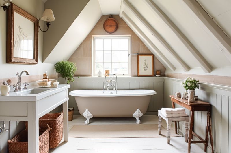 Traditional Clawfoot Bathtub